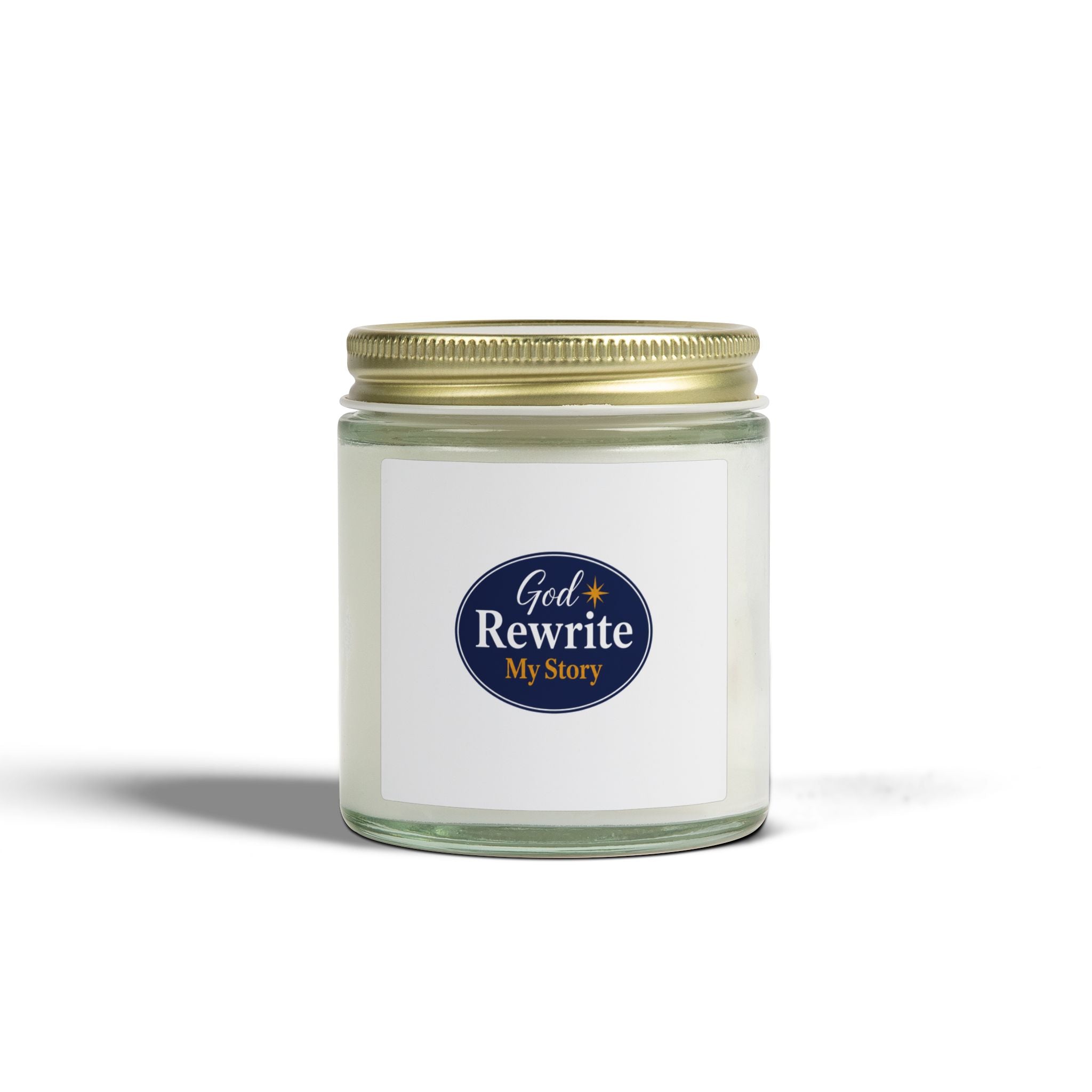 God Rewrite My Story Prayer Candle