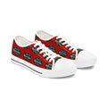'God Rewrite My Story' Women's Low Top Sneakers – Inspirational Statement Canvas Shoes