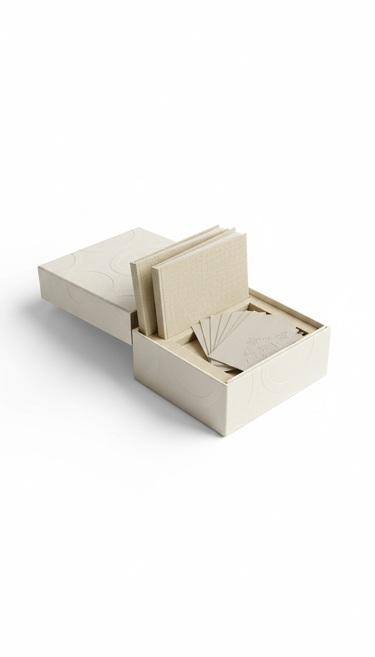 Soft-Touch Gift Packaging for Books